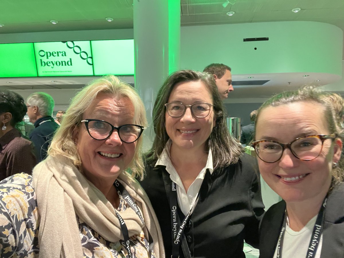 paulaparviainen's tweet photo. #Operabeyond by ⁦@LilliPaasikivi⁩ and ⁦@oopperabaletti⁩ opens my eyes on the Metaverse and Web 3.0 and what it can bring to scaling opera and ballet and bring it to new audiences around the World. https://t.co/zevIEp7Zld