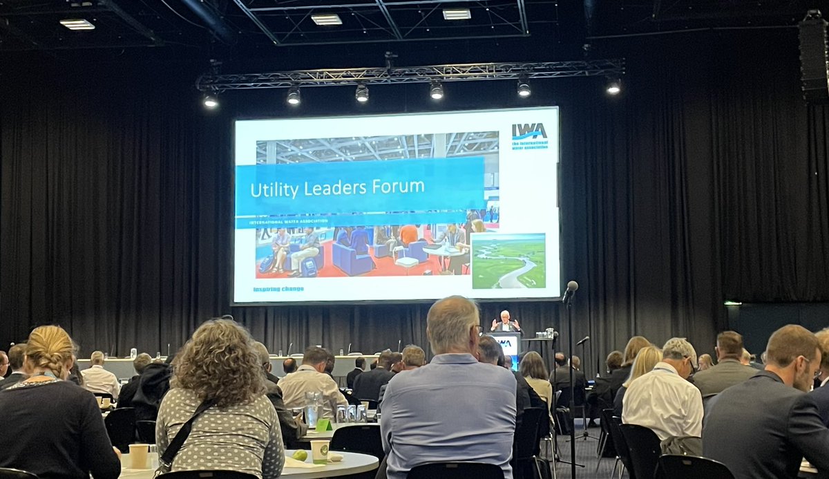 Utility leaders are community leaders, creating integrated water management for cities of the future. #WorldWaterCongress
