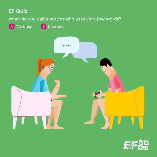 ef_kidsteens's tweet photo. Hi, EFriends!

Kamu pernah ga, udah cerita atau ngejelasin panjang lebar eh taunya temen kamu ngerespond nya singkat banget? Nah, ternyata dalam bahasa Inggris ada lho, sebutan untuk seseorang yang hanya berbicara sedikit atau singkat. Hhhm, tapi apa ya? https://t.co/O7TsGCrnU9