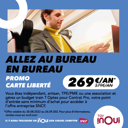 Partenaire de <a href="/RsoEntreprendre/">Réseau Entreprendre</a> , la <a href="/SNCF/">❌</a> s’engage auprès des #entrepreneurs pour les accompagner dans leurs déplacements.
👉 pro-adhesion.sncf.com/pme/adhesion?&…

#TGV #SNCF #CONTRATPROSNCF #PME