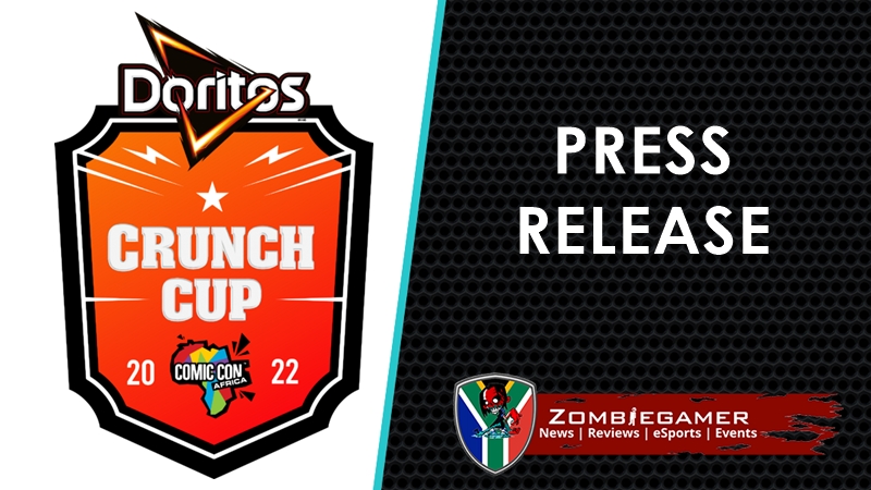 zombiegamerZA's tweet photo. Heading to @ComicConAfrica later this month? Then go prove your skills in #Fortnite, #Tekken7, #FIFA22 and #StreetFighterV in the @DoritosSA Crunch Cup.

Details in the press release:
https://t.co/msouc7agMz

#gaming #gamingZA #events #eventsZA https://t.co/UHtdcS0Fox