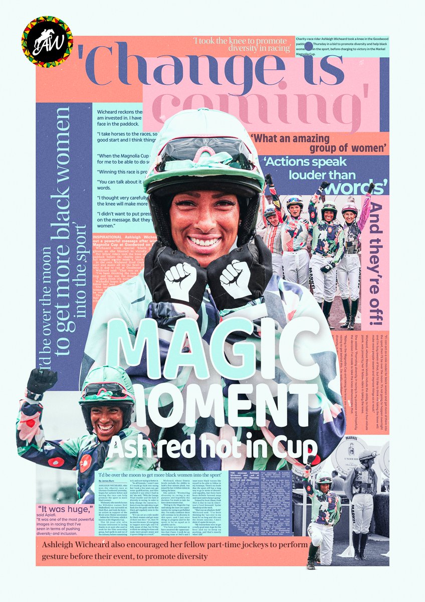 🗣 "I took the knee to promote diversity in racing"

A look back on Ashleigh's success in the Magnolia Cup:

✅ 16 pieces of PR coverage (760k estimated views)
✅ 190 mentions on social media (4.5m impressions)

A pleasure to work with such an inspiration to black women in sport.