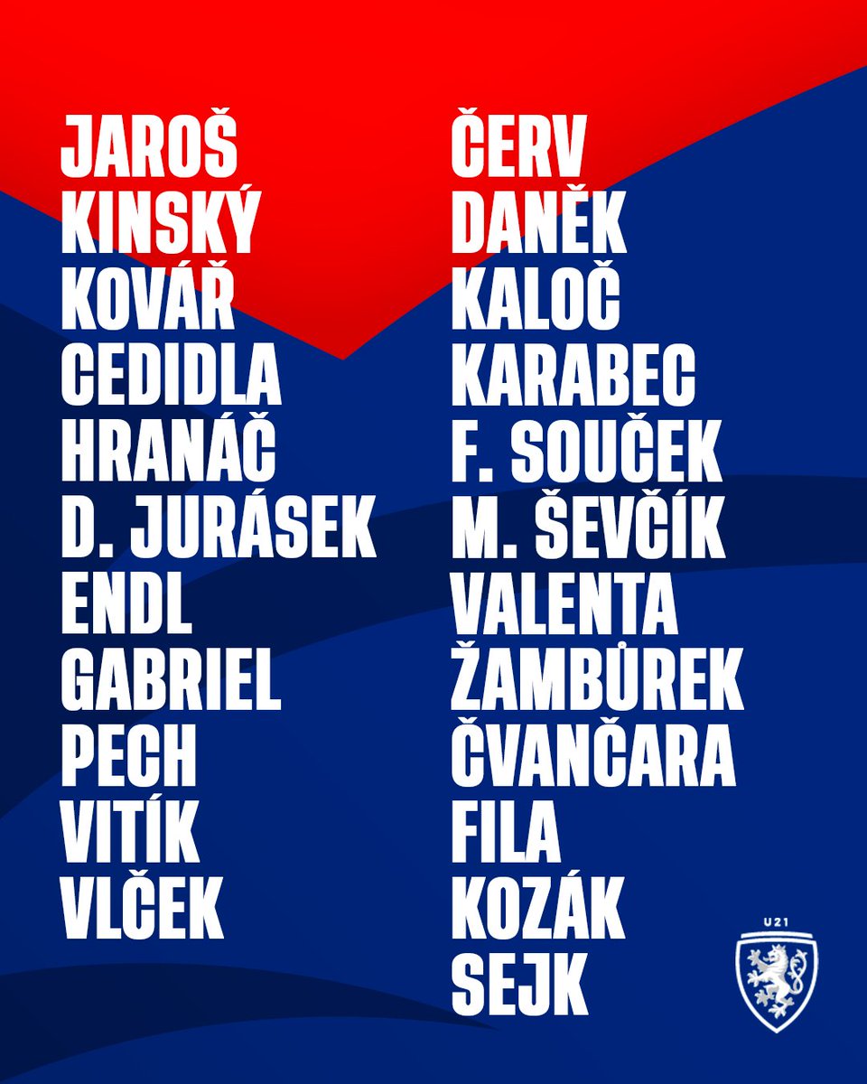 ceskarepre_cz's tweet photo. 🙋‍♂️ Tyto hráče nominoval kouč Jan Suchopárek pro barážový dvojzápas o postup na mistrovství Evropy s Islandem 🇨🇿🇮🇸 #hrdilvi https://t.co/0R0j9lOT4G