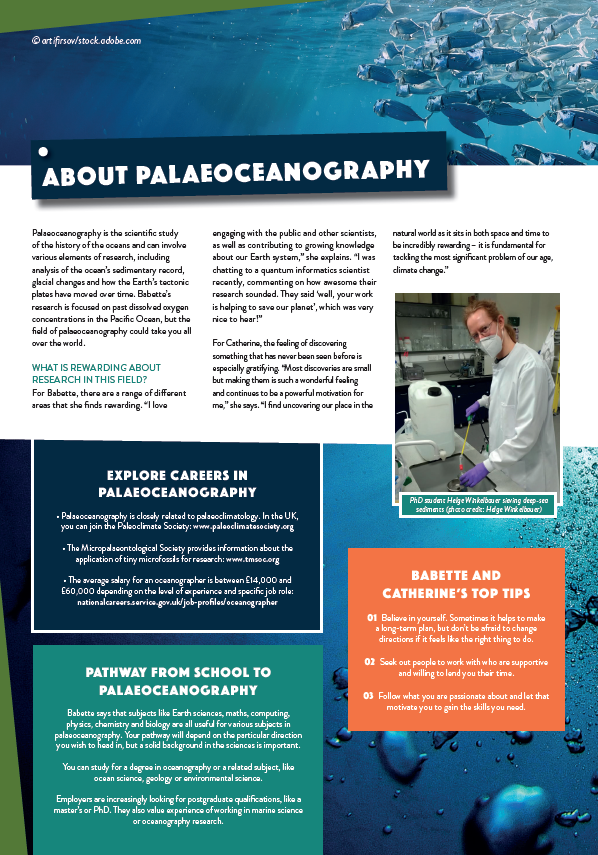 FUTURUMCareers's tweet image. In our latest collection of free #teacher #resources, we explore #palaeoceanography with Dr Babette Hoogakker, from Heriot-Watt University in the UK, and Dr Catherine Davis, from NC State University in the US.

futurumcareers.com/what-is-the-fa…