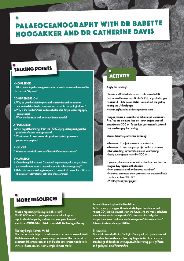 FUTURUMCareers's tweet image. In our latest collection of free #teacher #resources, we explore #palaeoceanography with Dr Babette Hoogakker, from Heriot-Watt University in the UK, and Dr Catherine Davis, from NC State University in the US.

futurumcareers.com/what-is-the-fa…