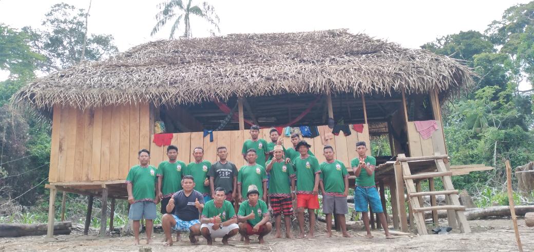 GUERREIROS DA FLORESTA NOSSA TERRA, NOSSA LUTA LUTAREMOS ATÉ O ULTIMO INDIO.