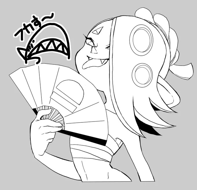 フカしてるフウカちゃん(好き) 