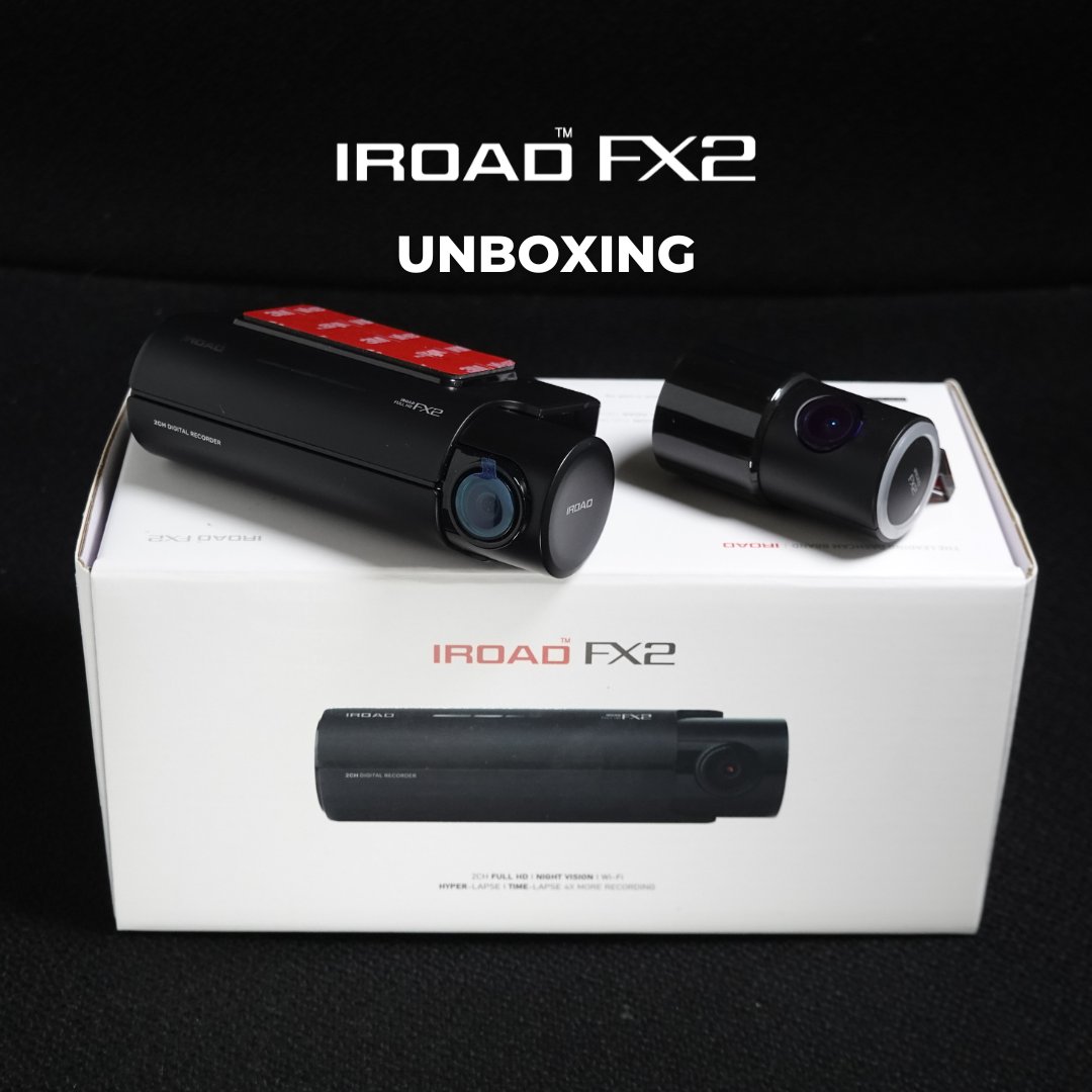 iroadglobal's tweet photo. 👀What's inside the box of IROAD FX2?
Check it out!
#iroad #iroadglobal #iroaddashcam #dashcam #dashcamera #carcamera #iroadfx #iroadfx2 #fx2 https://t.co/iXCp13cNvh