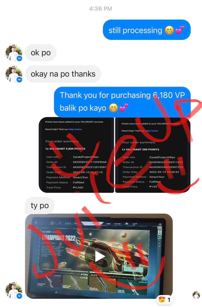 JuiceTopUp's tweet photo. 6,180 VP ➤ 1,985 
(Original price from Codashop ~ ₱2,150)
BUY NOW, SAVE ₱165!

Follow us and get ₱15 off the price!
#JuiceTopUpFeedBack
#JuiceTopUpProof
#JuiceUpVP

discounted valorant points, garena shell, steam wallet, CODM, grammarly, premium, spotify https://t.co/EW7EzvIWvp