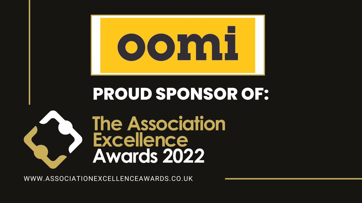 oomiCRM's tweet photo. We are proud to Sponsor the Association Excellence Awards 2022. We are looking forward to presenting an Award on 14th October at The Kia Oval. Find out more at: https://t.co/Oi1MAMQDB7 #AssociationExcellence https://t.co/yaWTG562f6