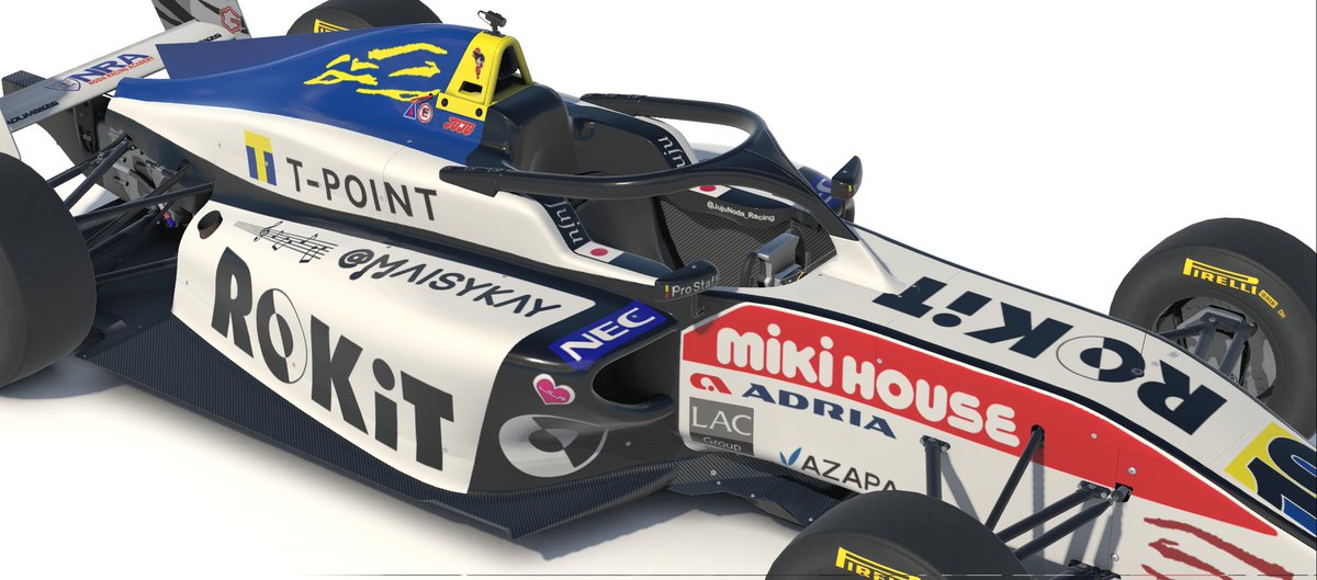 SimplyWannabe's tweet photo. Made @JujuNoda_Racing 2021 Danish F4 car for the @iRacing IR-04 car. Slight differences between it and the Mygale F4 used in the Danish F4. I'm no artist, but I tried my best to get it right. Best of luck in your 2022 races! 

Trading Paints link
https://t.co/2K33ZRHwF6 https://t.co/unxSqXxPE4
