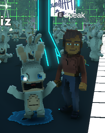 hazeel_nuts's tweet photo. @TheSandboxGame @RabbidsOfficial I just participated in the #SandboxAlphaS3Giveaway for a chance to win 500 SAND! Found the Disco Rabbid, check out my screenshot below!
👇
Selfie with my buddy disco rabbid https://t.co/pf6cAvrOHO