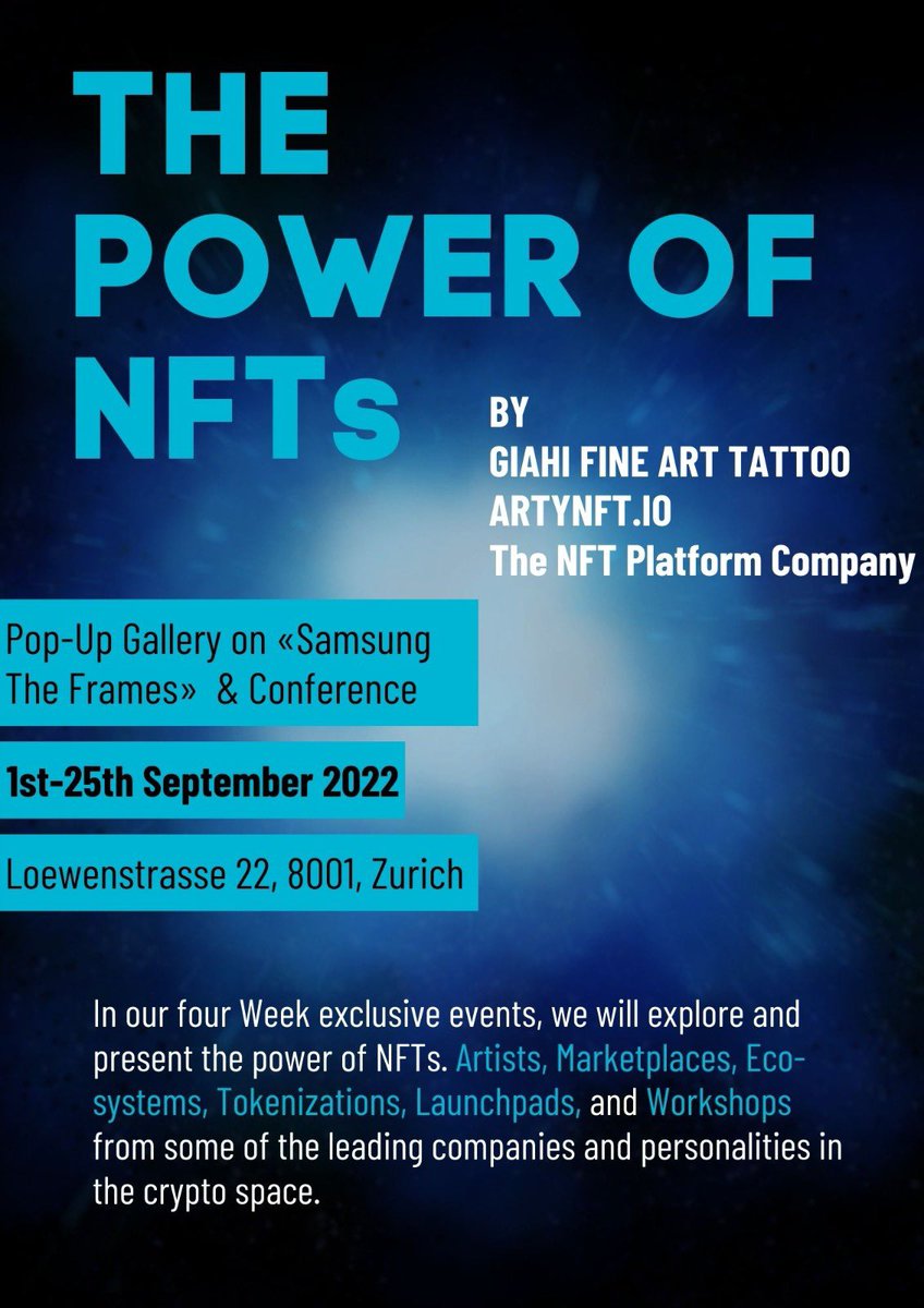 BFlachsmann's tweet photo. The Power of Nft‘s! https://t.co/R2zfPfMI8o https://t.co/fwPczEXWBk