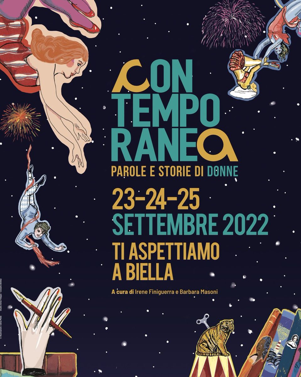 Excited to be heading to Biella next week with <a href="/lisawhiting_/">Lisa</a> for the Contemporary Words and Stories of Women festival to speak about The Philosopher Queens🌟 I am obsessed with the poster!