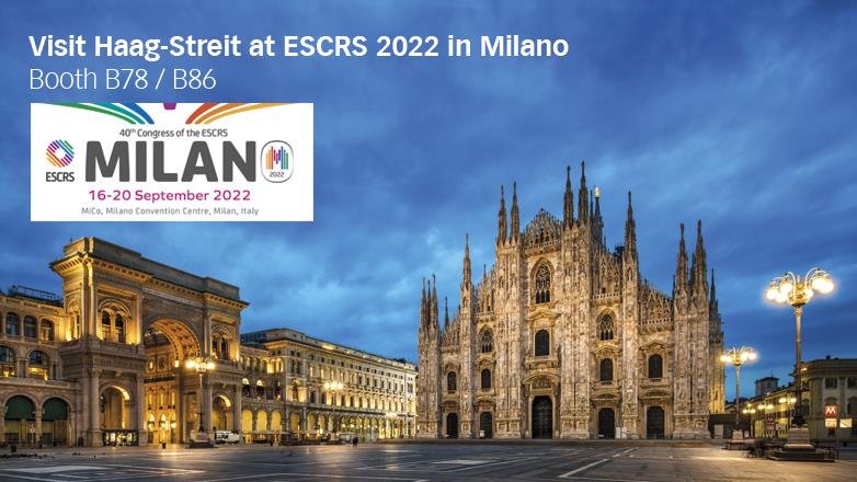HSDiagnostics's tweet image. Are you attending the 40th Congress of the @ESCRSofficial? We look forward to welcoming you on booth B78/86 in the MiCo Convention Center from September 16 – 20. 2022. ow.ly/UJVj50K6qp8
#HaagStreit #ESCRS #ESCRS2022 #slitlamp #ophthalmologist #ophthalmology #eyedoctor