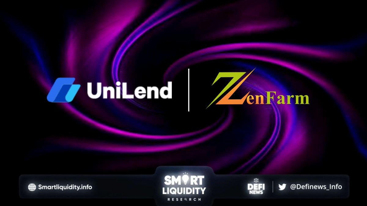 Definews_Info's tweet photo. 💫 @UniLend_Finance partners with @ZenFarmOfficial
💫 #ZenFarm is the first blockchain ecosystem combining both decentralized finance #DeFi and non fungible token #NFT
🔽 INFO
https://t.co/pIb94CAVrH
#Definews https://t.co/2tjo7COv04