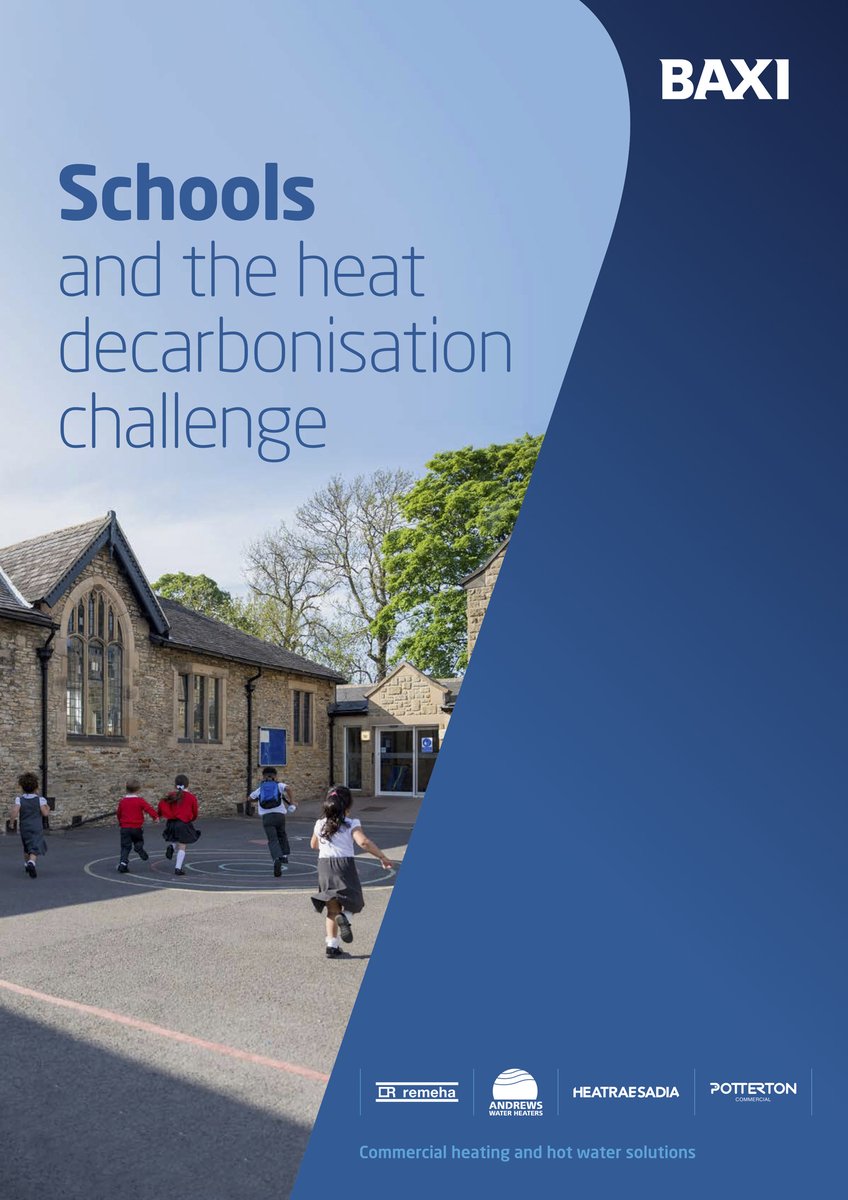 LABMmag's tweet photo. Baxi Commercial Solutions' #newguide, Schools and the Heat Decarbonisation Challenge, aims to support #schools in setting achievable pathways to more #sustainableheat.
https://t.co/FaajsV35Af
@baxiboilers #decarbonisation #heating #lowcarbontechnologies #builtenvironment https://t.co/NX6jgytiZR