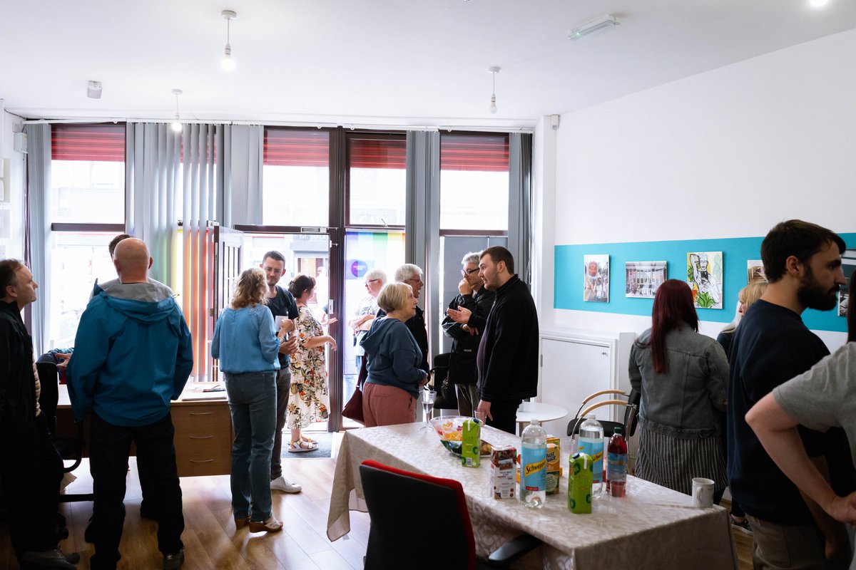 DeadPigeonG's tweet photo. Ain't No Time To Hate, 2022. Opening night.

📷 @jftfilm

A project to bring the work of @awf_liverpool and @DanCardenMP together in Anfield. The show is a collaborative project organised and featuring work by @JonnyTurton

🧵 https://t.co/5sjnS3kQsd