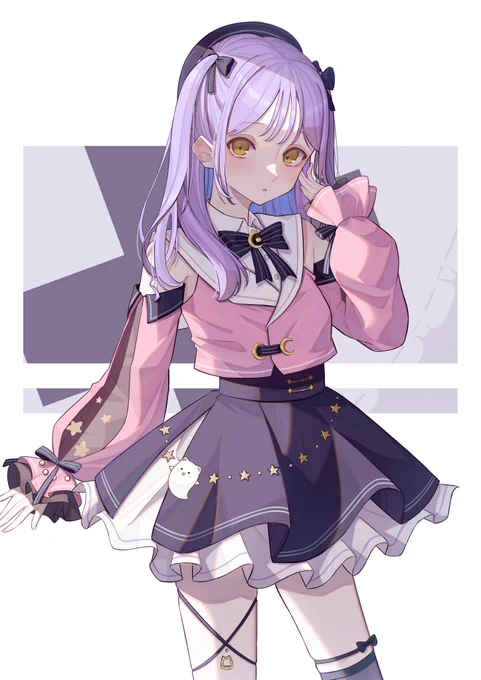 新衣装の可愛いがすぎる#るなぱれっと 