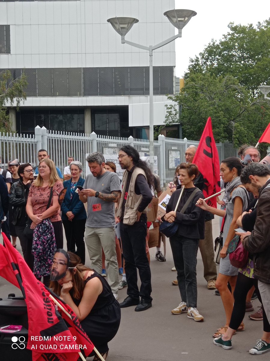 Rassemblement de soutien à Kai Terada suspendu arbitrairement par le rectorat de Versailles. Non à la #repression syndicale #Rentree2022