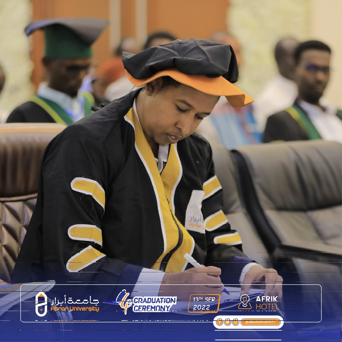 AbrarUniversity's tweet photo. #4th_convocation
#AU_Graduation
#Abrar_University
#from_theory_to_practice https://t.co/oEmpi4xlX4