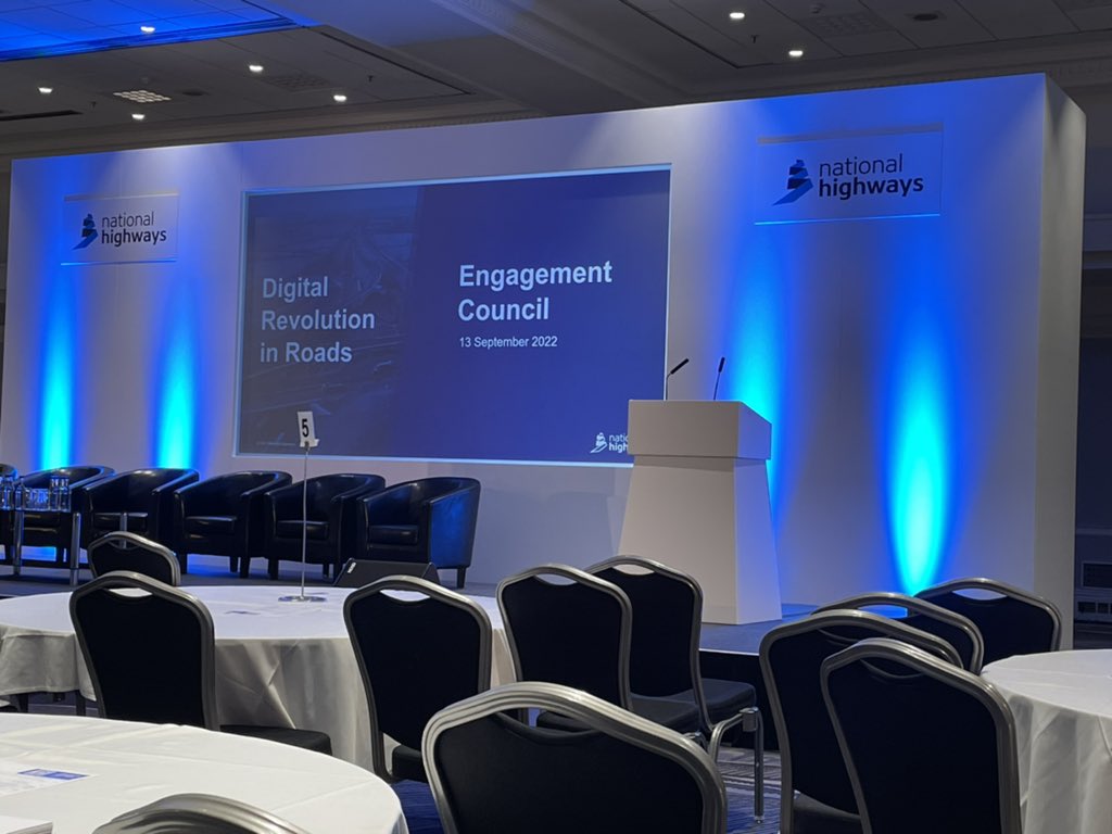 At National Highways Engagement Council Event today @Ritherdon