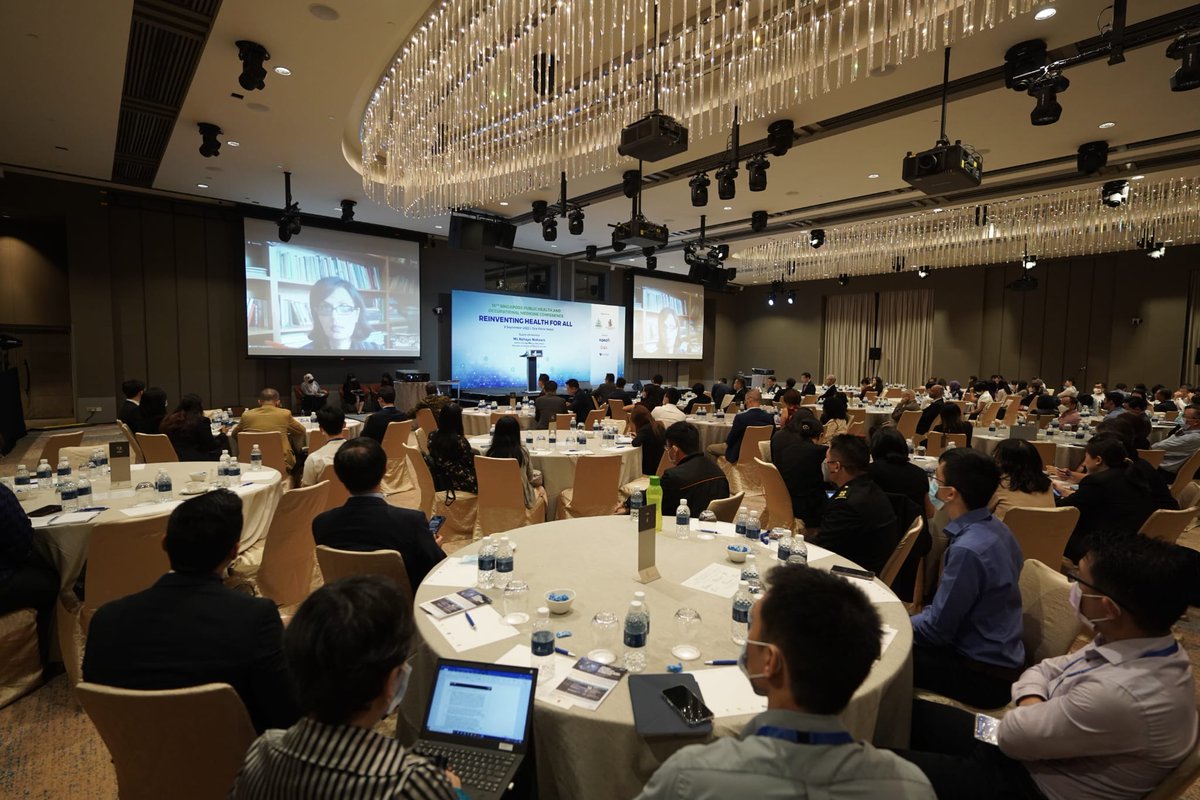 Honored to keynote the 16th Singapore Public Health &amp; Occupational Medicine Conference. I spoke about the "Post-COVID health systems imperatives", in the context of this year’s conference theme “Reinventing Health for All”.
