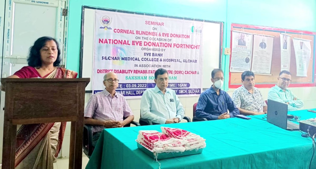 SAKSHAM4Divyang's tweet photo. #SouthAssamPrant
Organ Transplantation at Eye Bank SMCH. Till now 14 successful Transplantation done. They all now can see this world. https://t.co/NFjl95hVAa