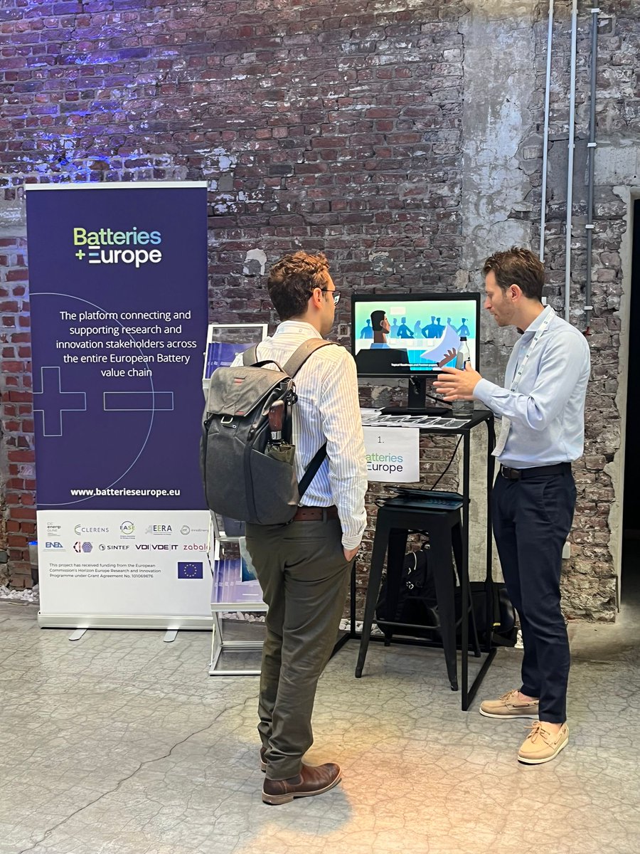 👥It's Networking Time at the #BatteryInnovationDays event!
Don't forget to stop by our booth, both on-site and online, to know more about Batteries Europe. 

👉 bit.ly/3teabWe
#BID2022