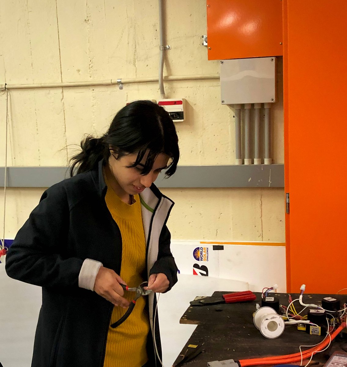 This is a tech team appreciation post. 🔆

#anusolarracing #technicalbranch