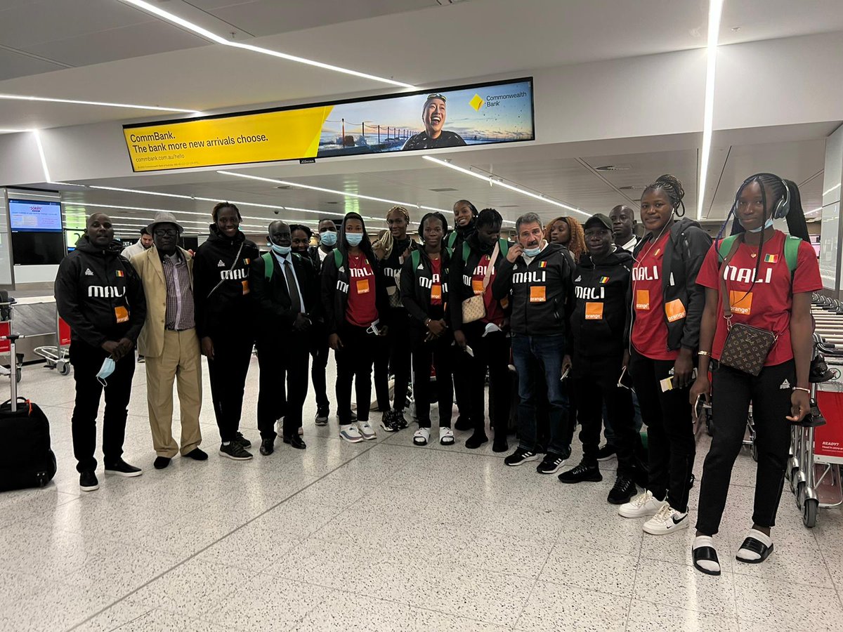 Queenjohn4's tweet photo. 9 days to the FIBA Women's World Cup in Australia

Mali have arrived Sydney for the basketball World Cup. https://t.co/EKrbj1zahk