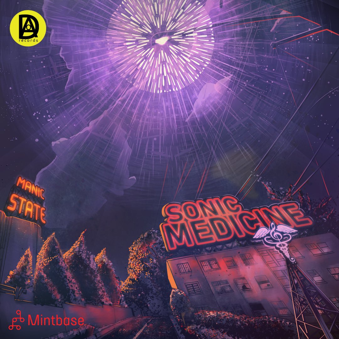 DAOrecords_'s tweet photo. 1) @Sonic_Medicine just released their album NFTs now available through @daorecords_ https://t.co/iViKflIamT store
⭐️ Link in Bio
#daorecords #sonicmedicine #fonoroot #NFT #musicnft #nftdrop #nearprotocol #web3 #metaverse #nearcon #mintbaseio #mintbase https://t.co/IJY2HioJqY