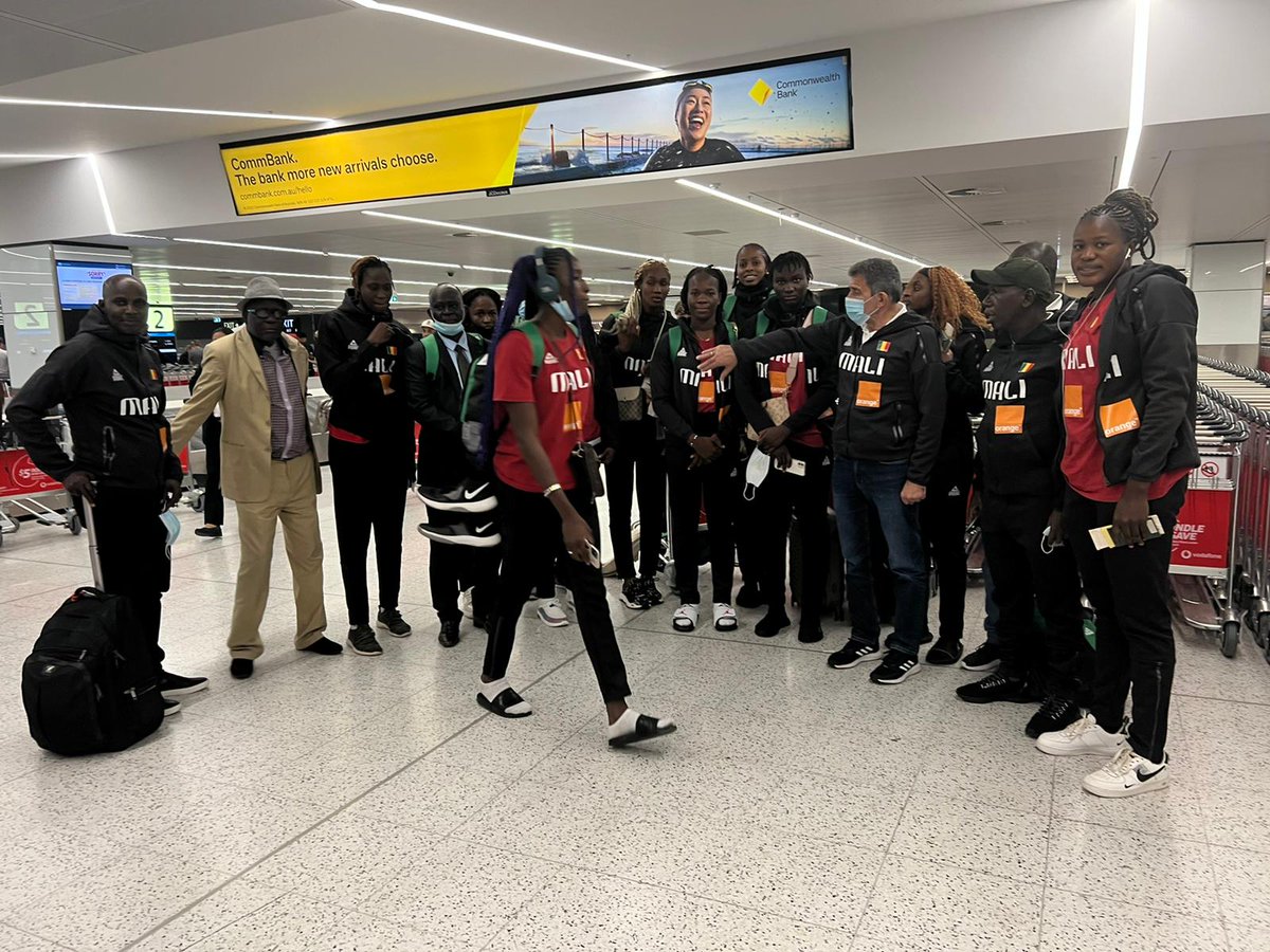 Queenjohn4's tweet photo. 9 days to the FIBA Women's World Cup in Australia

Mali have arrived Sydney for the basketball World Cup. https://t.co/EKrbj1zahk