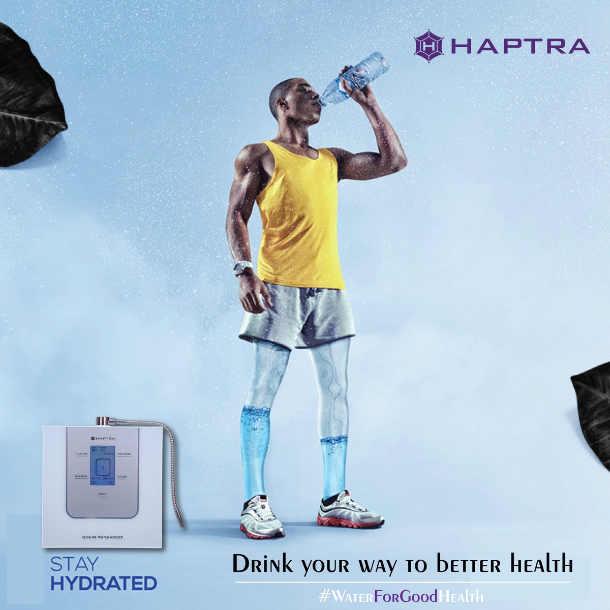 HaptraIndia's tweet photo. Drink your way to better health
.
.#Haptra #improvehormons #Haptraindia #Safe #Nascent #Natural #Trueionizer #immunesystem #weightmanagement #Healthcare #Healthydrinks #Ionizedwater #waterforgoodhealth #fitbharat #healthyindia #Happycoustomer #bestionizerbrand https://t.co/MCH5O027oD