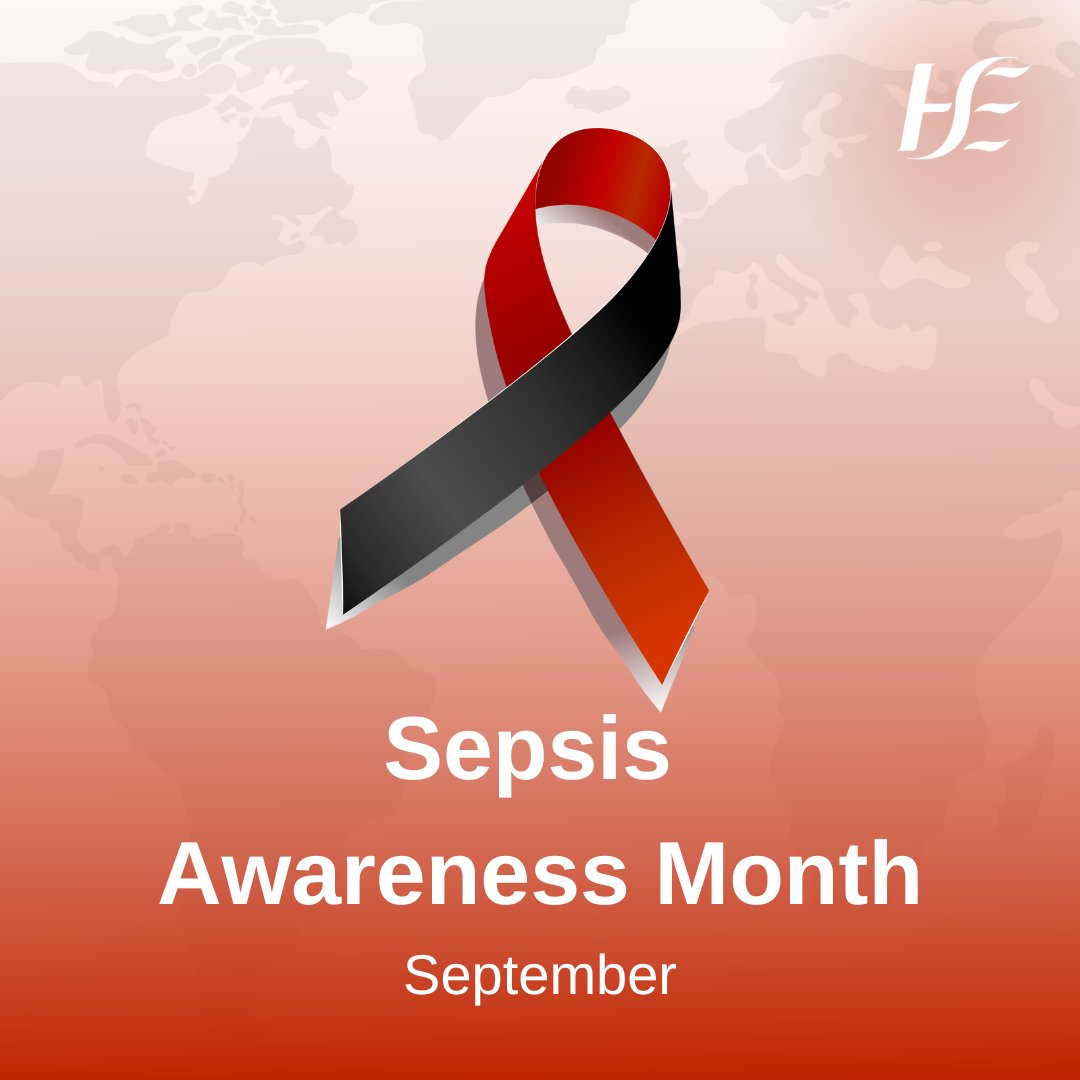 Today is #WorldSepsisDay 
Sepsis is a potentially life-threatening complication of an infection that can affect anyone.
It is more common in the very young, the elderly or those with a weakened immune system. 
Ask ‘𝗖𝗼𝘂𝗹𝗱 𝘁𝗵𝗶𝘀 𝗯𝗲 𝗦𝗲𝗽𝘀𝗶𝘀?’
➡hse.ie/sepsis