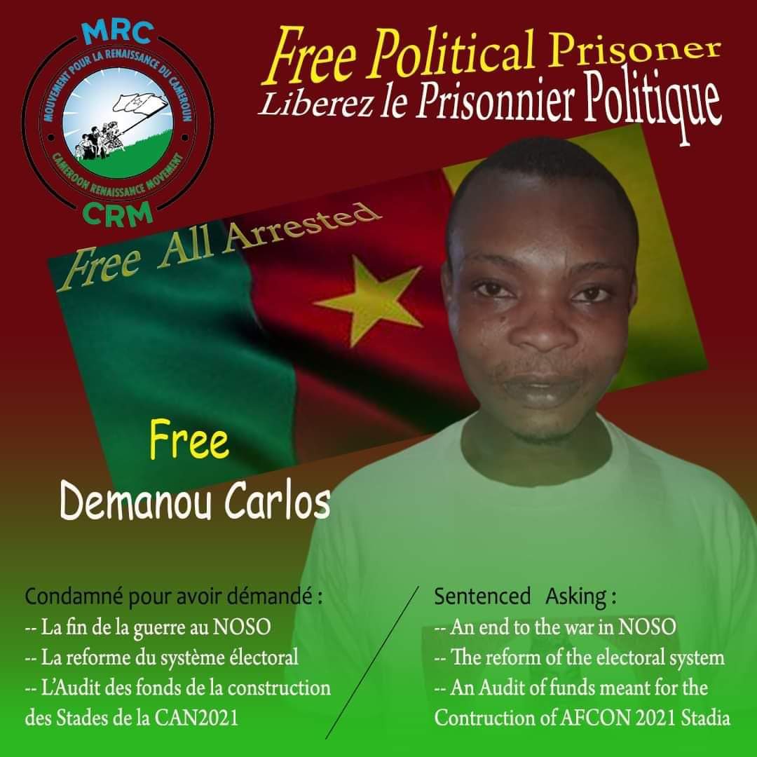 #LiberezLesPrisonniersPolitiques 
#FreeAllPoliticalPrisoners
#EndAnglophoneCrisis