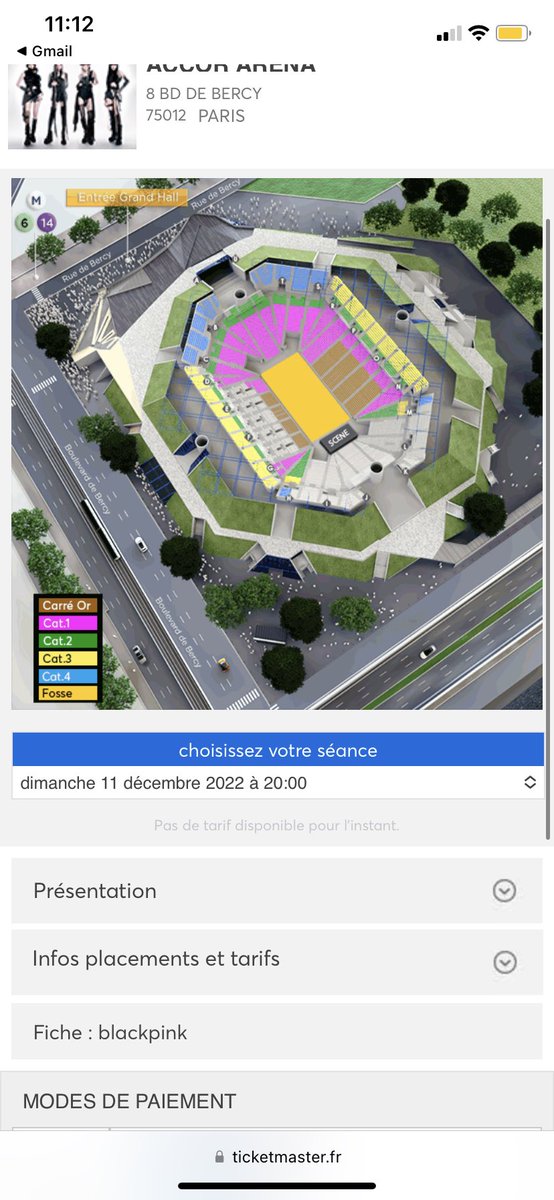 ManaleLeto's tweet image. C’est quoi ça ? @TicketmasterFR @BLACKPINK #BlackpinkinPARIS