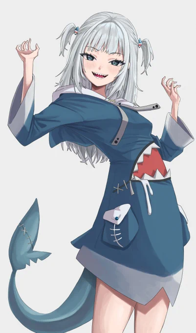 がうる・ぐら#gawrt #gawrgura #イラスト 