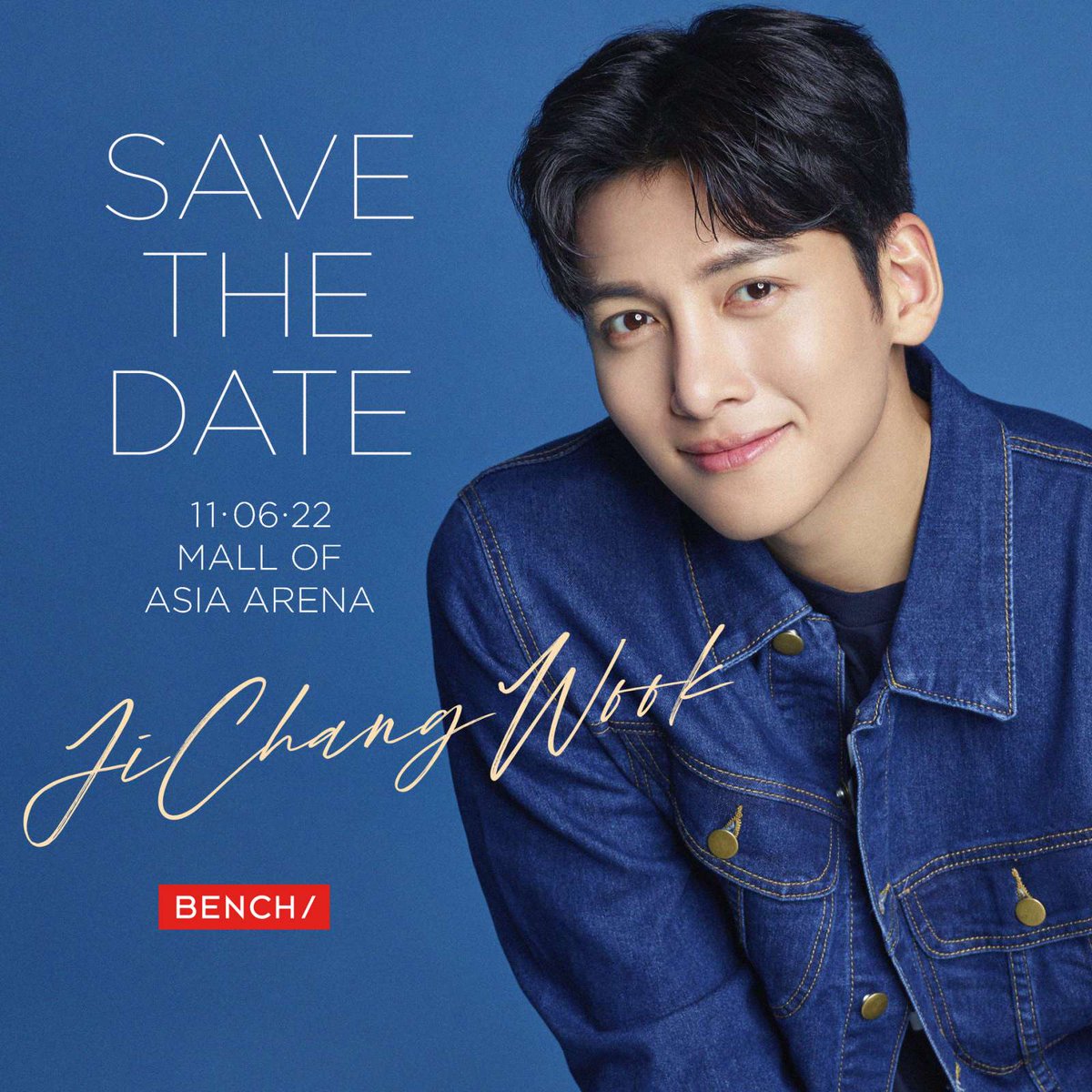 benchtm's tweet photo. Yes! It's finally happening! 😍

Get ready to meet our dashing Oppa, Ji Chang Wook in the flesh! Fall in love with his irresistible charm this November at the SM Mall Of Asia Arena! 💖 More details to be announced soon, so watch out!

Mark your calendars!

#JiChangWookForBENCH https://t.co/9vnH1zQ9v1