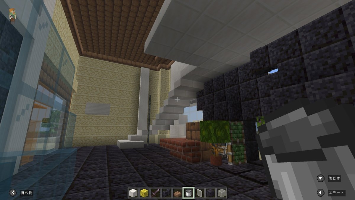 javawock2's tweet image. こんばんは！、昨日寝る前にクリエイティブで建築してみたけどどうやっても豆腐建築から逃れられないんよな…