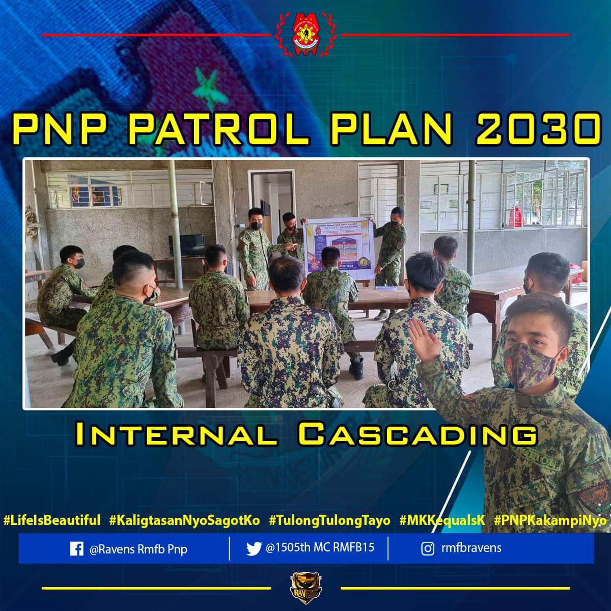 rpsc_procor's tweet photo. The attainment of a safer place to live, work and do business is a shared responsibilities.

#PNPPATROLPLAN2030
#PPP2030
#LifeIsBeautiful
#KaligtasanNyoSagotKo
#TulongTulongTayo
#MKKequalsK
#PNPKakampiNyo
#RMFB15Cares https://t.co/HNCzgBJ2k4