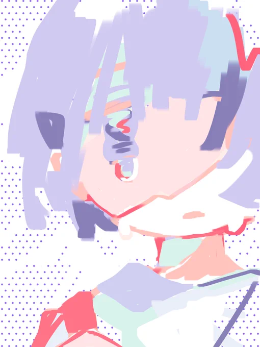 心の調子が悪いときの絵 