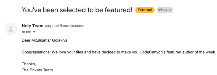 infyom's tweet photo. Proud moment for the whole InfyOm team. We are selected as Featured Authors on CodeCanyon.

Congratulations and many thanks to the whole team for your consistent efforts.

https://t.co/c01KRbyStu

Many more to come. Keep it up!!

#infyom #infyomlabs #codecanyon #envato #featured https://t.co/CNvjGYqPDf