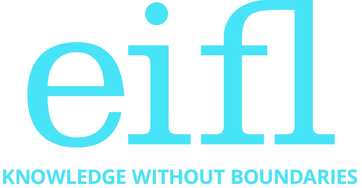 📢New resource! Success for People with Print Disabilities: The Marrakesh Treaty. Book chapter co-authored by <a href="/EIFLnet/">EIFL</a>'s copyright &amp; libraries expert <a href="/T_Hackett/">Teresa Hackett</a> including analysis of treaty text &amp; examples of implementation
ℹ️ bit.ly/EIFLMarRes #MarrakeshTreaty #copyright