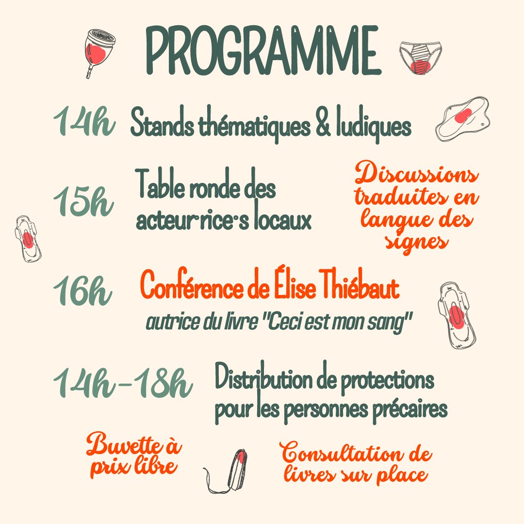LePlanning21's tweet photo. Au programme : des stands, une table ronde, et une conférence avec @EliseThiebaut 😍 https://t.co/R4P0kgvYmo