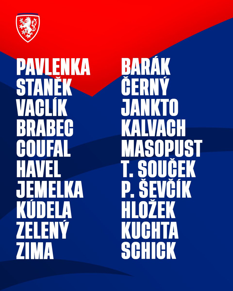 Česká fotbalová reprezentace tweet media