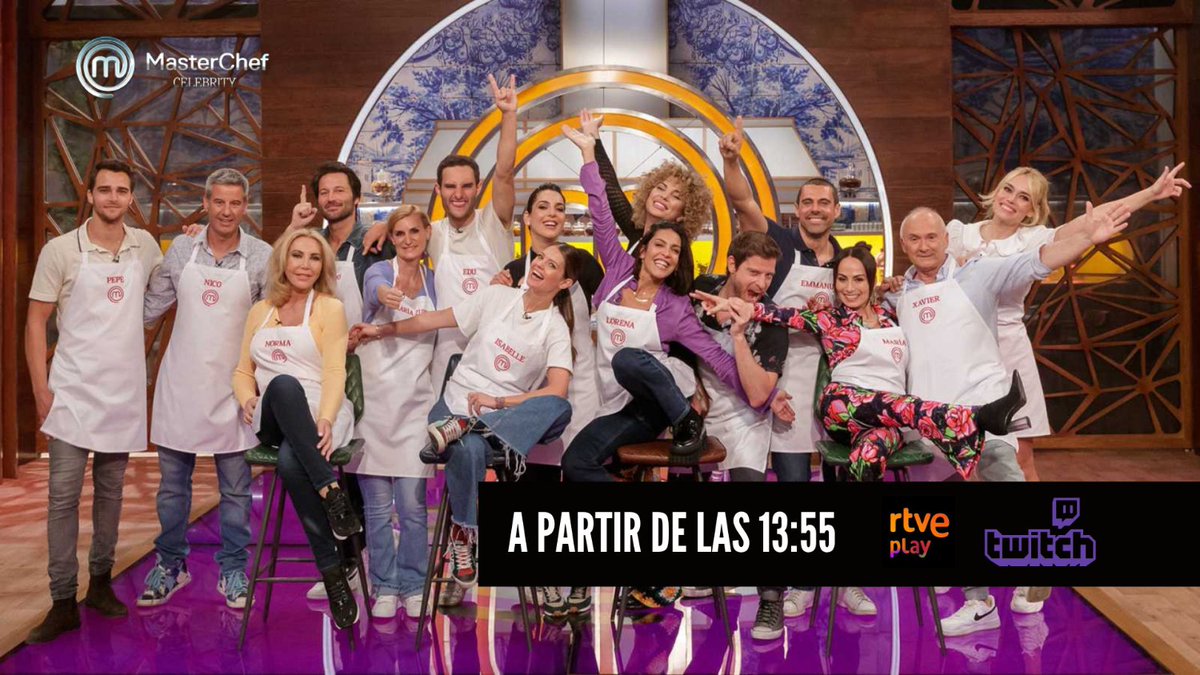 ¿Te perdiste el estreno de @masterchef_es? Charlamos de todo lo que pasó en el programa en #DaleAlPlay

A partir de las 13:55 horas, en #RTVEPlay 

rtve.es/play/videos/di…