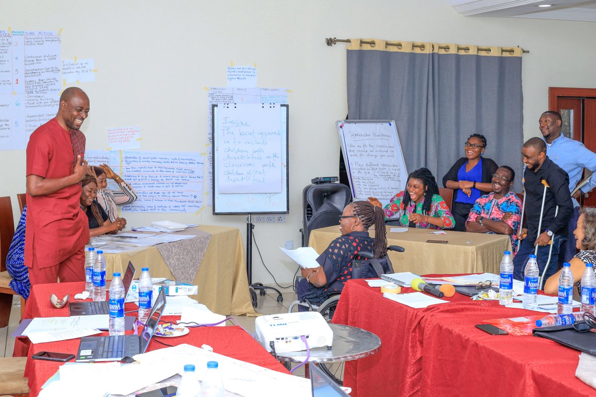 TLM_Nigeria's tweet photo. In a 5day training for some staff of TLMN, they were equipped with knowledge on how to effectively prepare, plan, monitor, and execute programs and advocate for young persons with disability using a rights based approach as well as a community based inclusive development. https://t.co/MatiZ8oDZ2