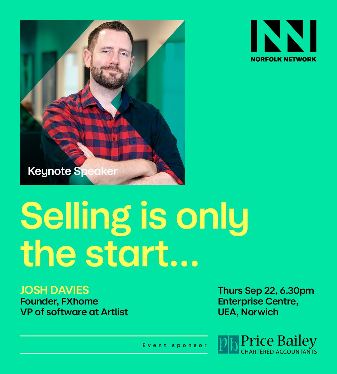 Norfolk Network (@norfolknetwork) on Twitter photo A return to our bigger style #NorfolkNetwork event We're excited about a live production at #TheEnterpriseCentre <a href="/uniofeastanglia/">UEA</a> @IamJoshuaDavies <a href="/FXhome/">FXhome</a> <a href="/Artlist_io/">Artlist.io</a> talks about #meaningfulwork #socialresponsibility #acquisition & more.Thanks to <a href="/Price_Bailey/">Price Bailey</a> for sponsoring🙌 A return to our bigger style #NorfolkNetwork event We're excited about a live production at #TheEnterpriseCentre <a href="/uniofeastanglia/">UEA</a> @IamJoshuaDavies <a href="/FXhome/">FXhome</a> <a href="/Artlist_io/">Artlist.io</a> talks about #meaningfulwork #socialresponsibility #acquisition & more.Thanks to <a href="/Price_Bailey/">Price Bailey</a> for sponsoring🙌