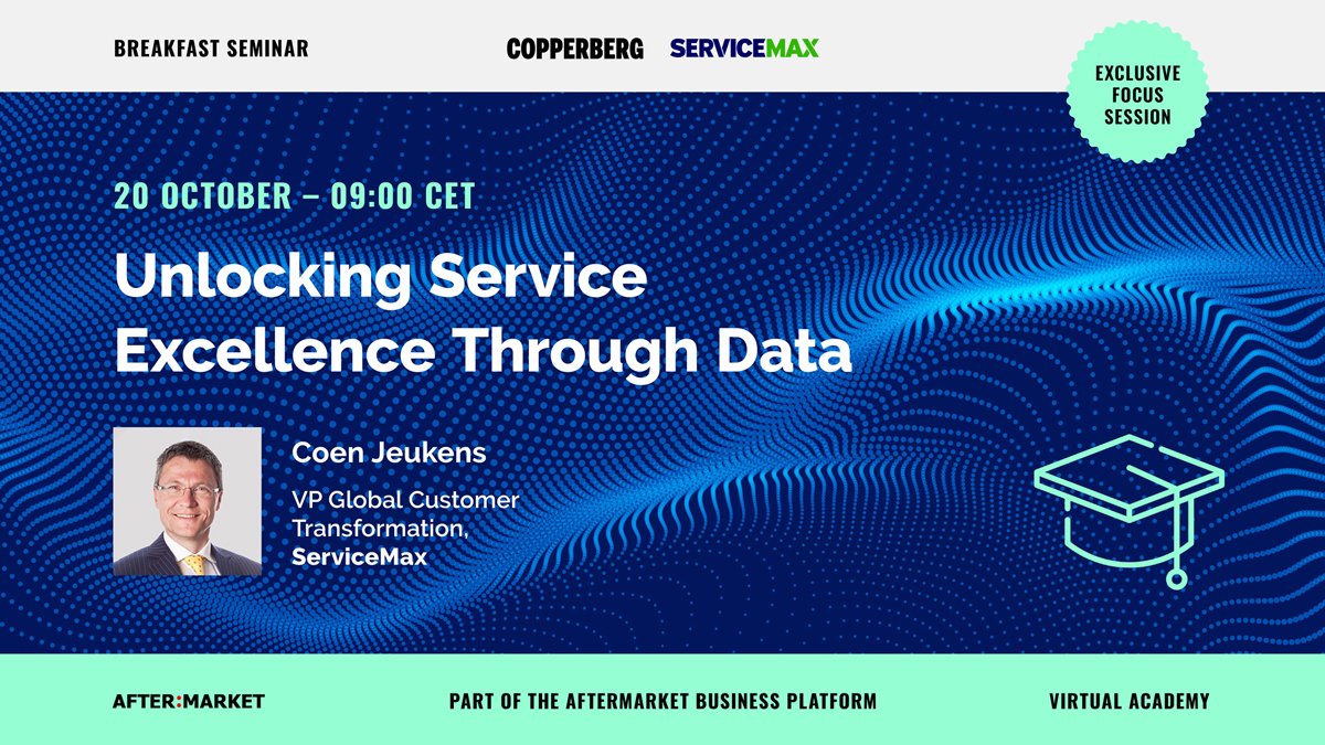 CopperbergAB's tweet photo. Join our #VirtualBreakfastSeminar with @ServiceMax, to learn how #assetdata strengthens your #service and #supplychain processes to mitigate disruption helping your business become more agile, productive, connected, &amp; sustainable. Book your seat now: https://t.co/VEtWVEqtBA https://t.co/Hn1NSb2acK